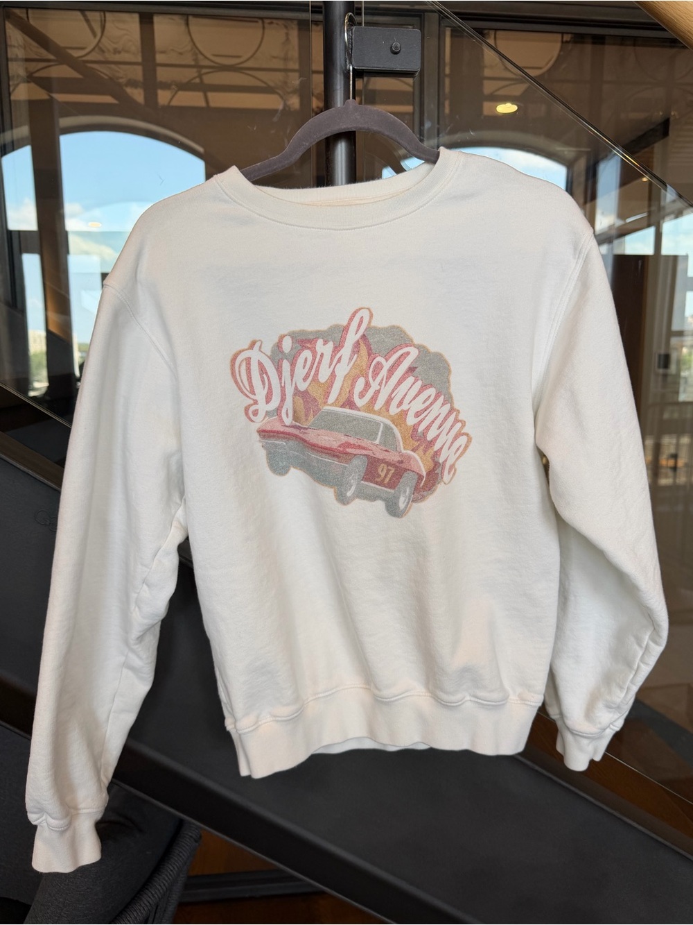 Djerf Avenue Crewneck Sweatshirt - S